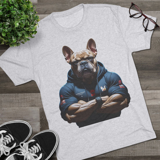 Fierce French Bulldog Tee - Pet Lover Gift, Dog Mom Tee, Funny Dog Shirt, Casual Summer Wear, Animal Lover Apparel